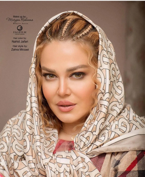 عکس بدون آرایش بهاره رهنما