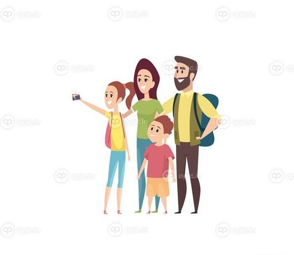 عکس مامان و بابا کارتونی