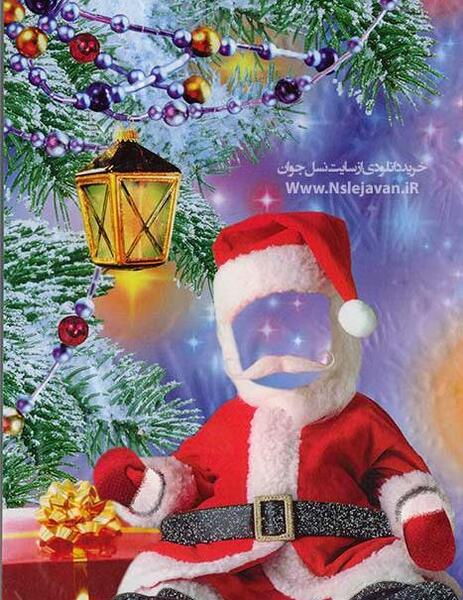عکس بابانوئل کودکانه