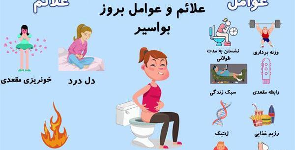 عکس بواسیر در زنان