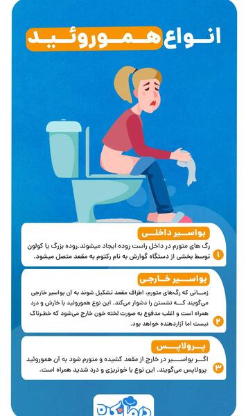 عکس بواسیر در زنان