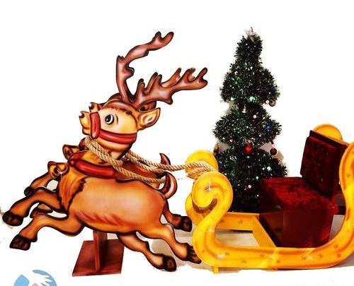 عکس سورتمه بابانوئل واقعی