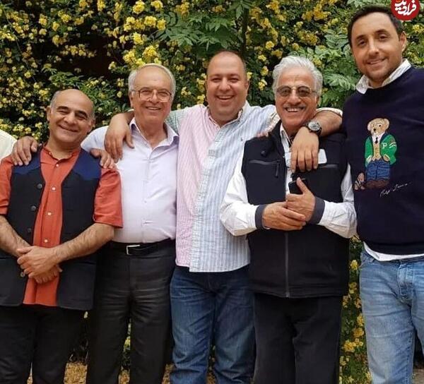 عکس بابا پنجعلی و زنش