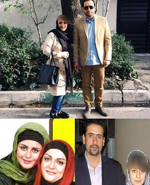 عکس فاطیما بهارمست با عمو پورنگ