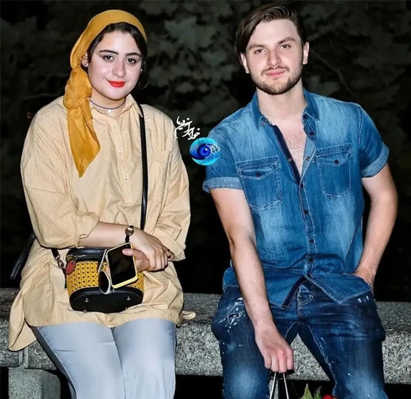 عکس فاطیما بهارمست با عمو پورنگ