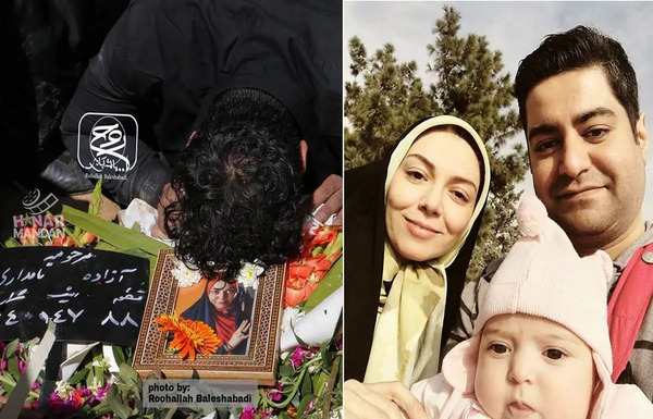 عکس های مراسم تشییع آزاده نامداری