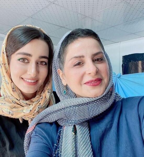 عکس آزاده مهدی زاده در سریال نیکان