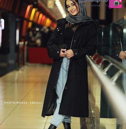 عکس آزاده مهدی زاده در سریال نیکان