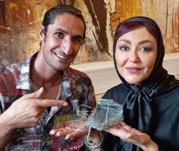 عکس آزاده مهدی زاده در سریال نیکان