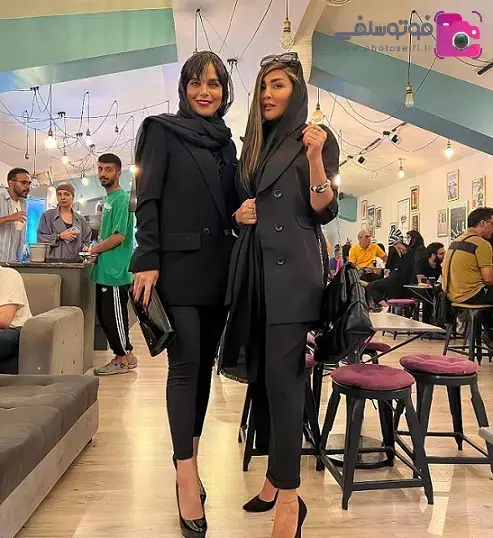عکس آزاده مهدی زاده در سریال نیکان