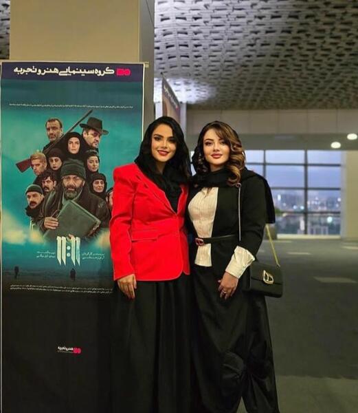 عکس آزاده مهدی زاده در سریال نیکان