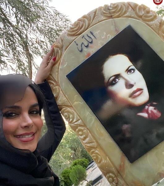 عکس بازیگر آزاده مهدی زاده