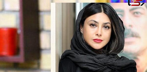 عکس آزاده صمدی با ساپورت