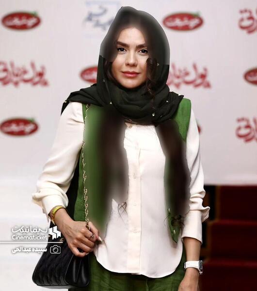 عکس آزاده زارعی و پدرش