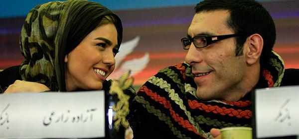 عکس آزاده زارعی در فیلم آمین