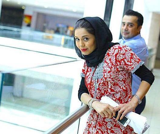 عکس های آزاده زارعی در آوای باران