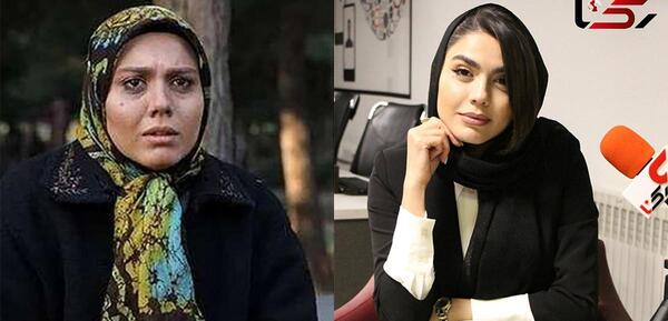 عکس های آزاده زارعی در آوای باران