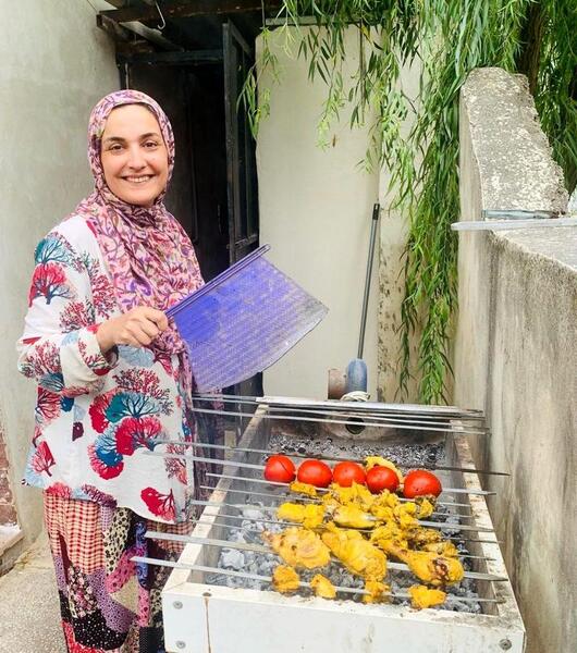 نرگس رنگين عکسهای آزاده آل ایوب وهمسرش