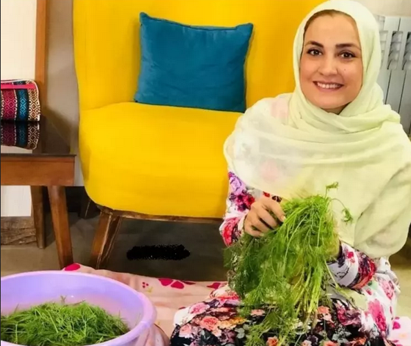 عکس همسر آزاده آل ایوب