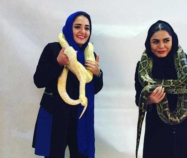 عکس بزرگی آزاده در سریال کیمیا