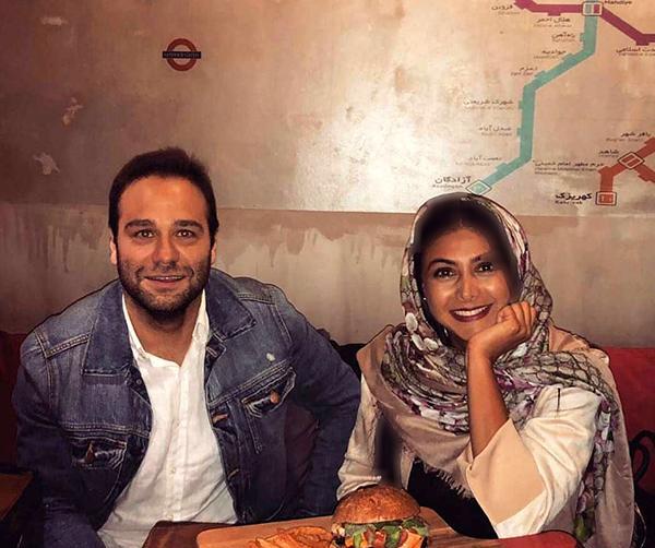 عکس آزاده صمدی بدون حجاب