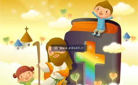 عکس حضرت عیسی کارتونی