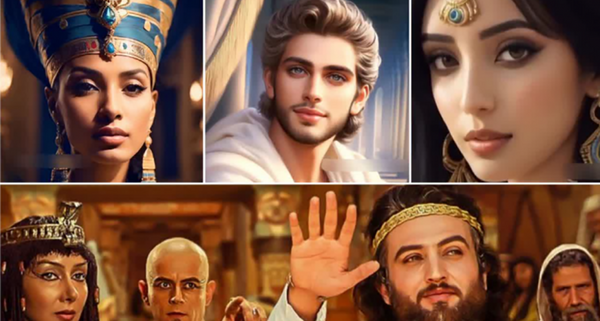 عکس واقعی آسنات و زلیخا