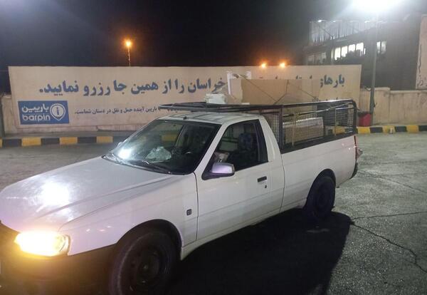 عکس وانت آریسان دوگانه
