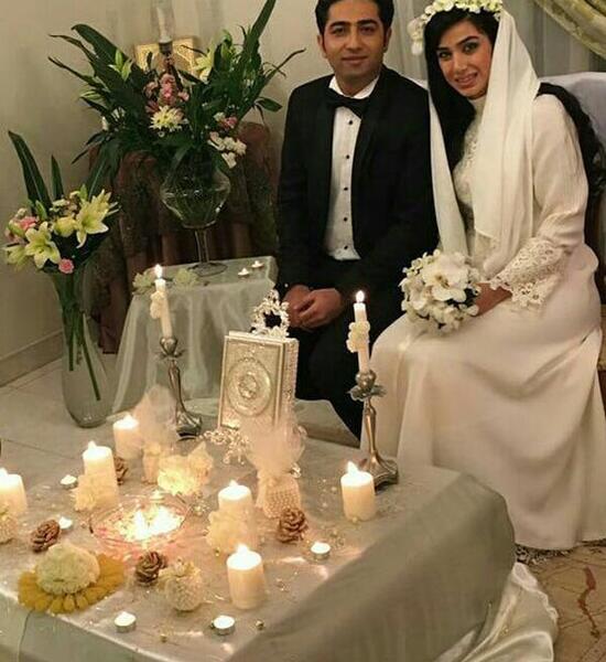 عکس عروسی رستا و ارش