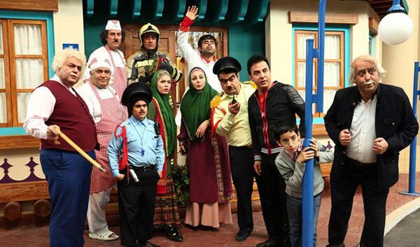 عکس ارش میراحمدی در محله گل و بلبل