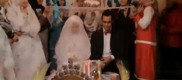 عکس عروسی ارش و کیمیا