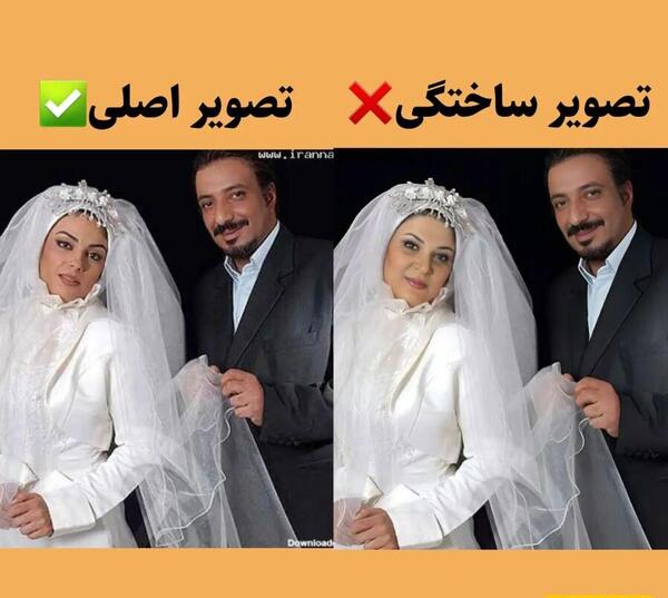 عکس عروسی ارش و کیمیا