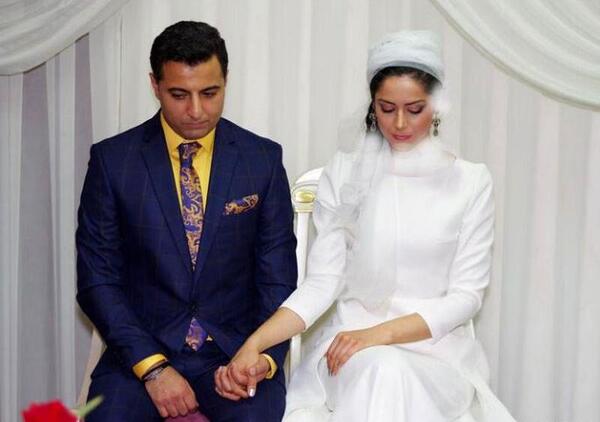عکس عروسی ارش و کیمیا
