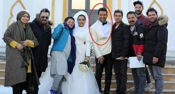 عکس عروسی ارش و کیمیا