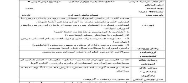 عکس آرش کمانگیر کلاس چهارم