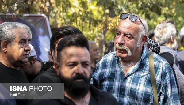 عکس خاکسپاری آرش احمدی