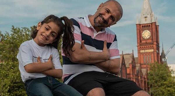 عکس پدر آرات حسینی