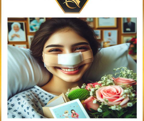 عکس ارزو صادقی قبل از عمل بینی