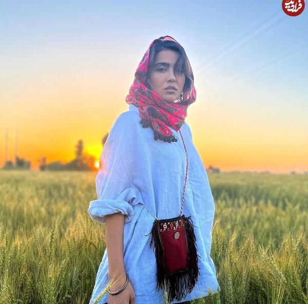 عکس واقعی آرزو در سریال از سرنوشت