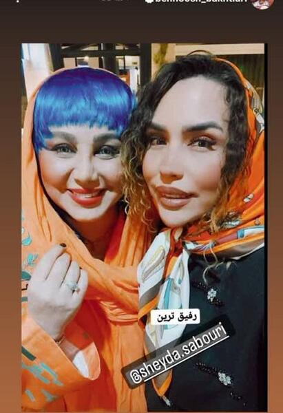 عکس آرزو صادقی بدون چتری