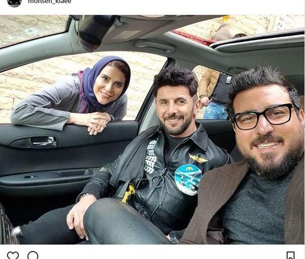 عکس ماشین واقعی امین حیایی