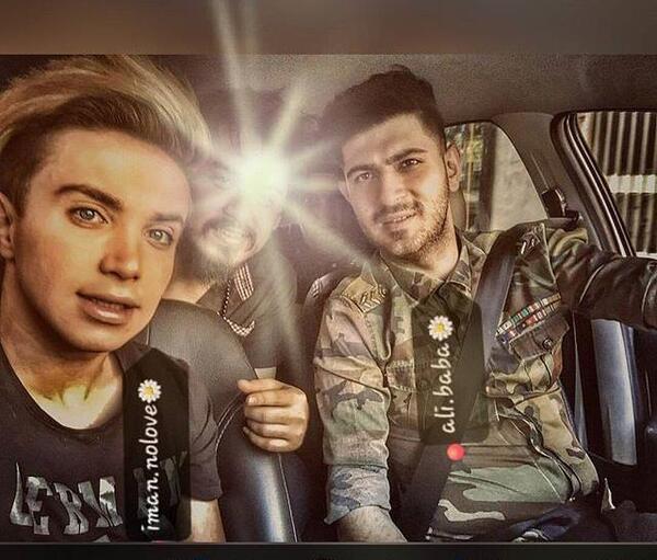 عکس ایمان نولاو و خواهرش