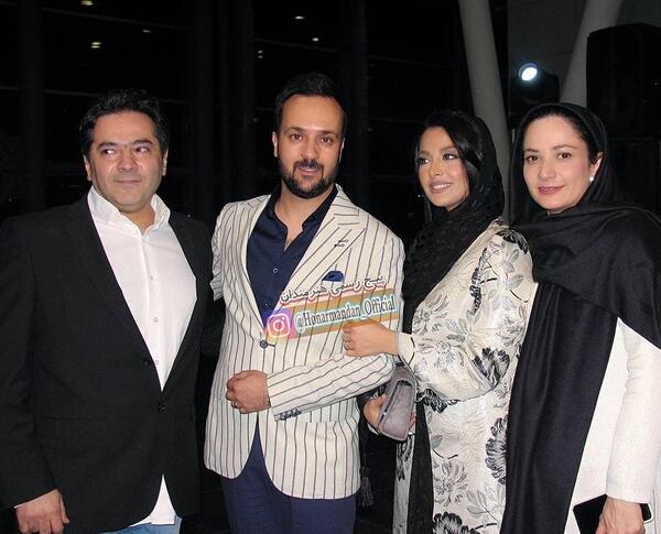 عکس آرمین نصرتی و همسرش