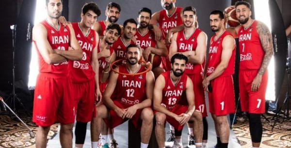 عکس محمد امین کاظمی بسکتبال