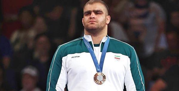 عکس امین میرزازاده کشتی گیر