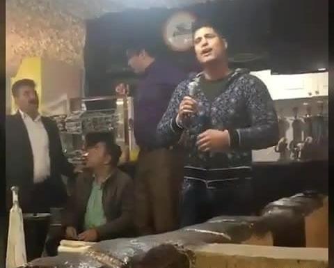 عکس امین فالجی و همسرش