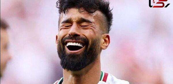 عکس رامین رضاییان با توپ طلا