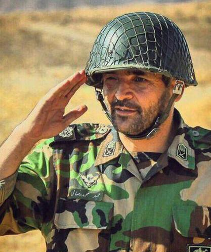 عکس شهید حمید رضایی امین