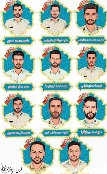 عکس شهید حمید رضایی امین