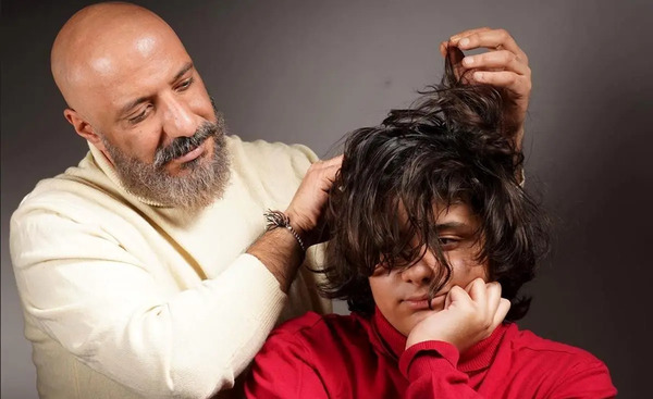 عکس پسر امین جعفری
